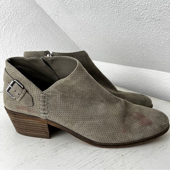 Vince Camuto Parveen suede buckle strap bootie size 12 - Picture 2 of 13